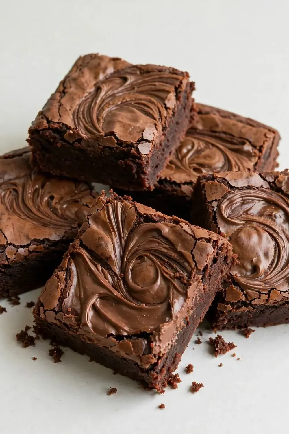 Nutella Swirl Brownies