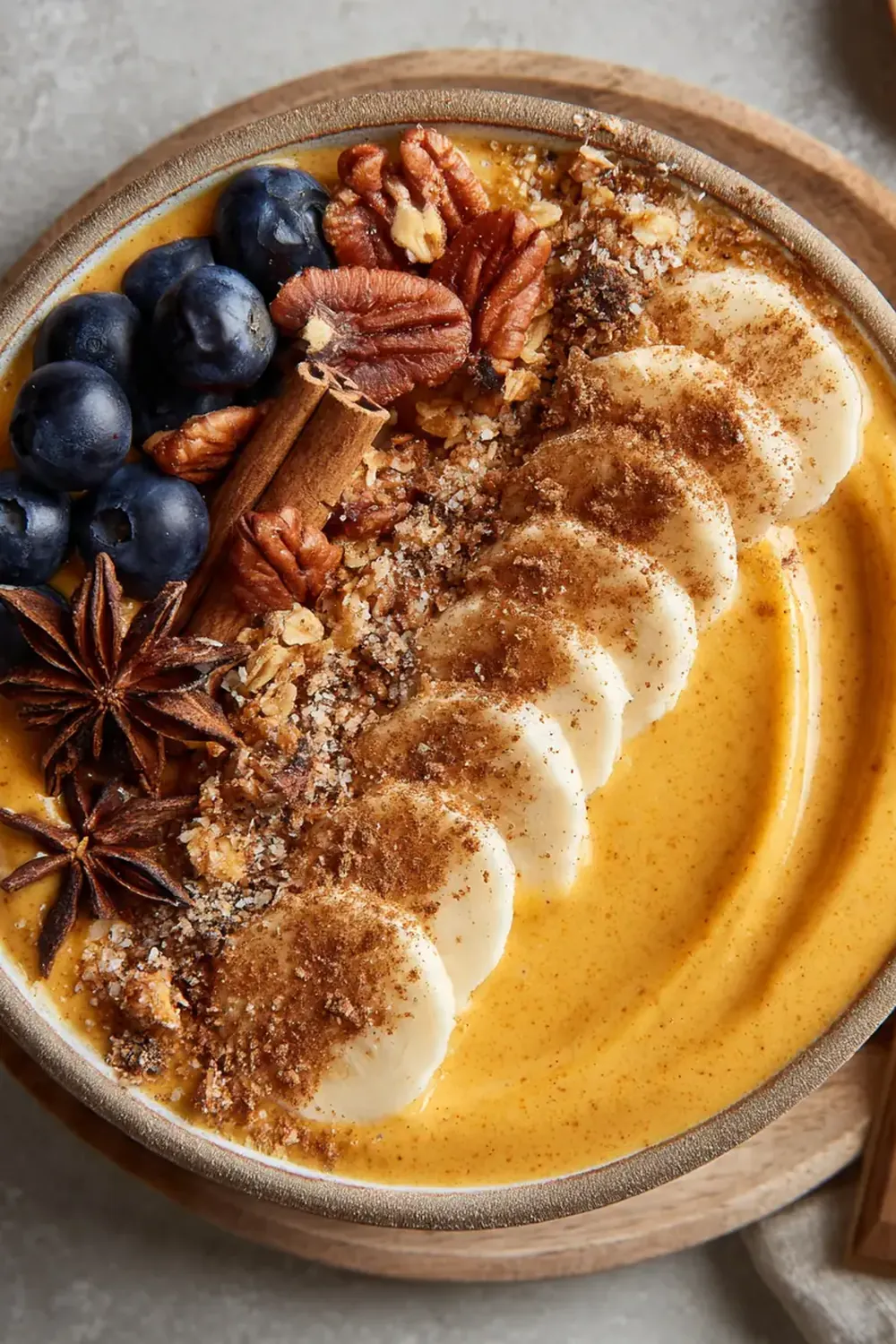 Nutritious Pumpkin Pie Smoothie Bowl Recipe