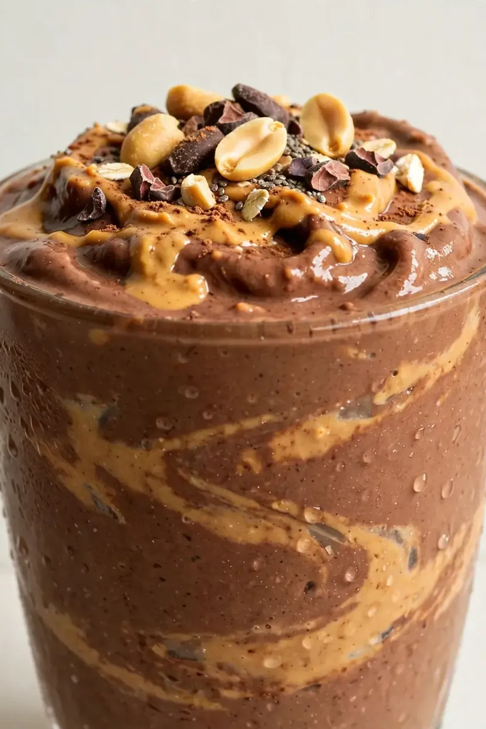Peanut Butter Chocolate Protein Smoothie