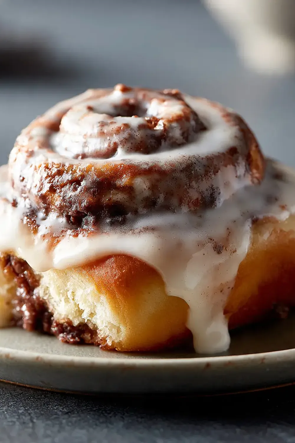 Pillow-Soft Chocolate Cinnamon Rolls with Icing