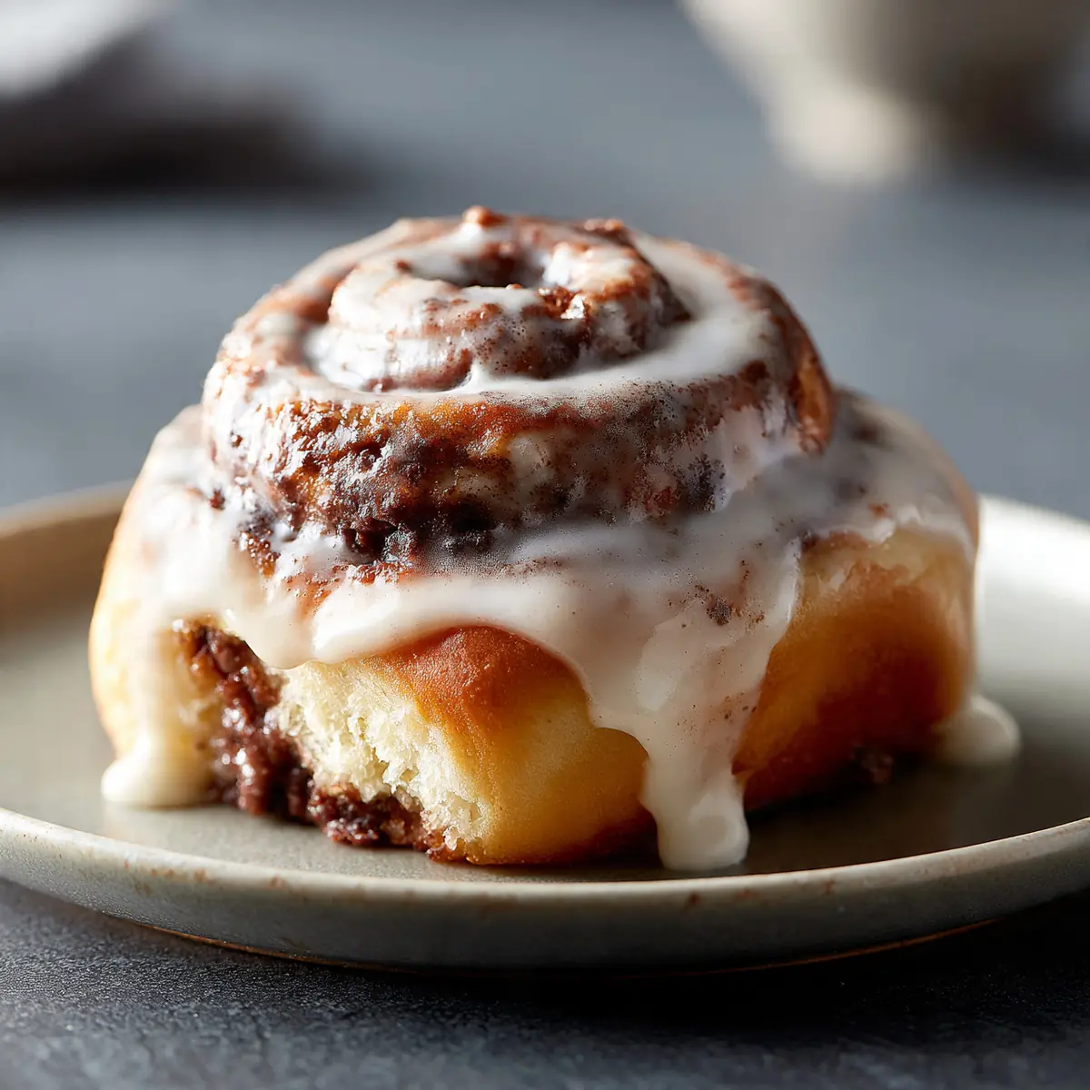 Pillow-Soft Chocolate Cinnamon Rolls With Icing