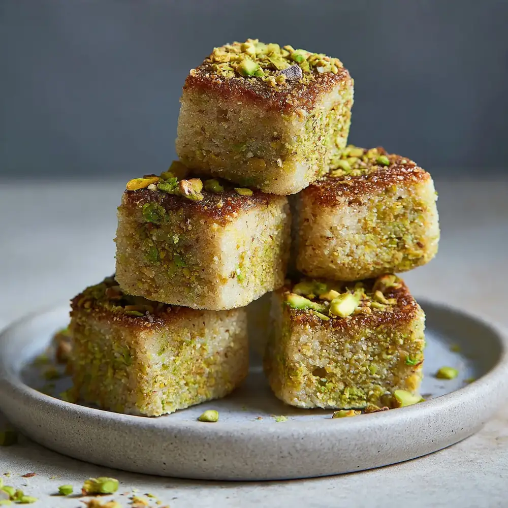 Pistachio & Cardamom Keto Bites