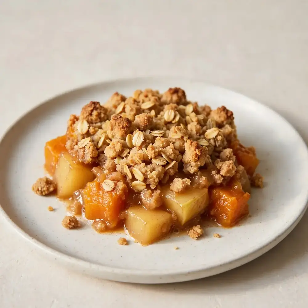 Pumpkin & Apple Crumble