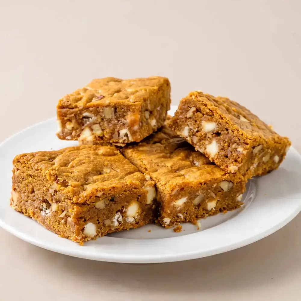 Pumpkin Blondies