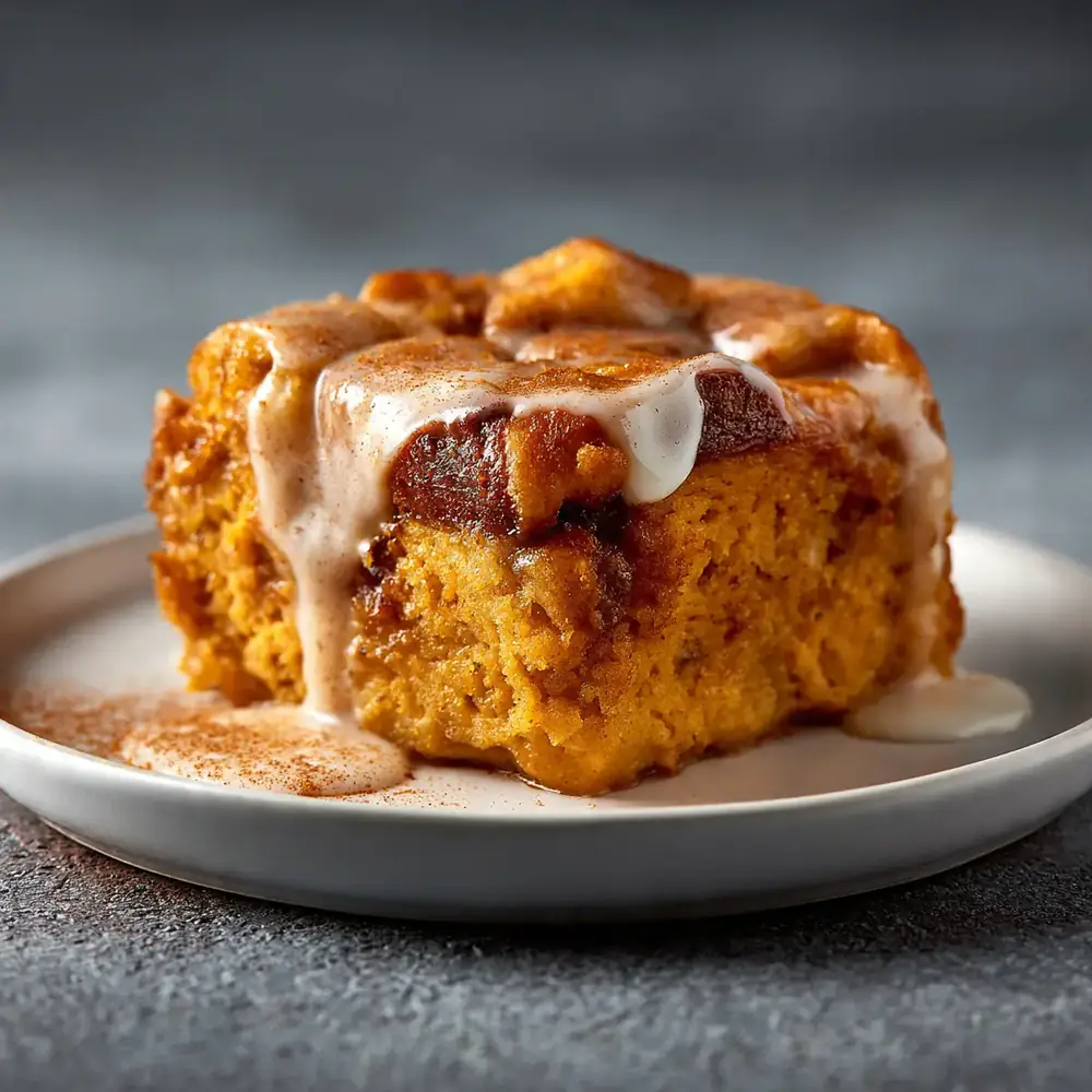 Pumpkin Bread Pudding