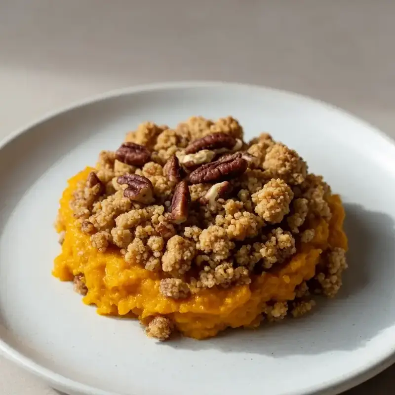 Pumpkin & Pecan Crumble