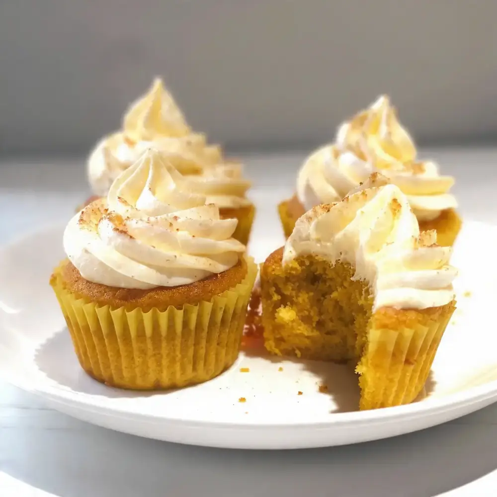 Pumpkin Pie Cupcakes