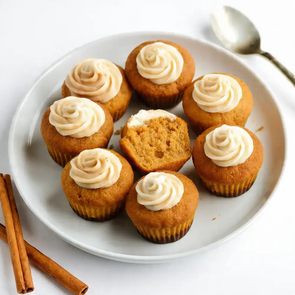Pumpkin Spice Latte Cupcakes