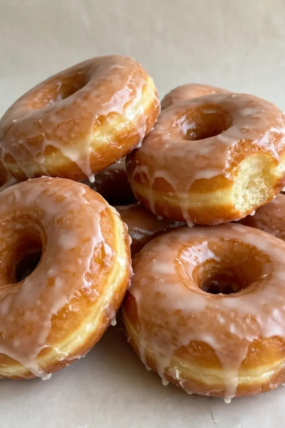 Classic Glazed Yeast Donuts (Fried in Vegetable Oil)