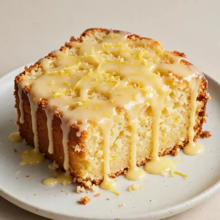Quick Lemon Drizzle Pound Cake: Weeknight Fast