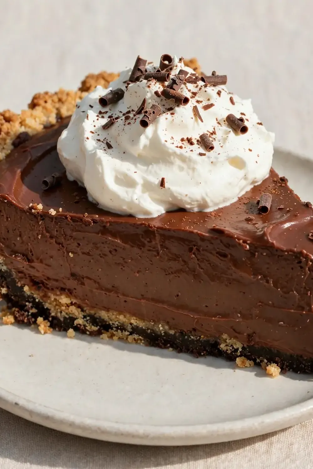 Chocolate Silk Pie (Gelatin-Free)