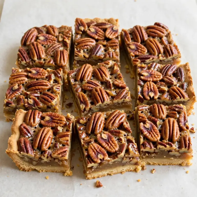 Quick Weeknight Southern Pecan Pie Bars