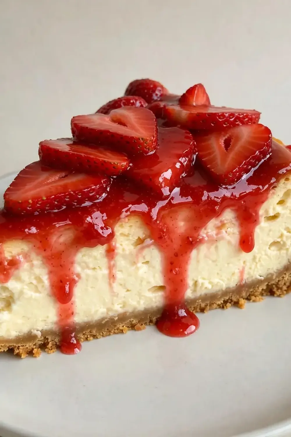 Strawberry Glazed Cheesecake