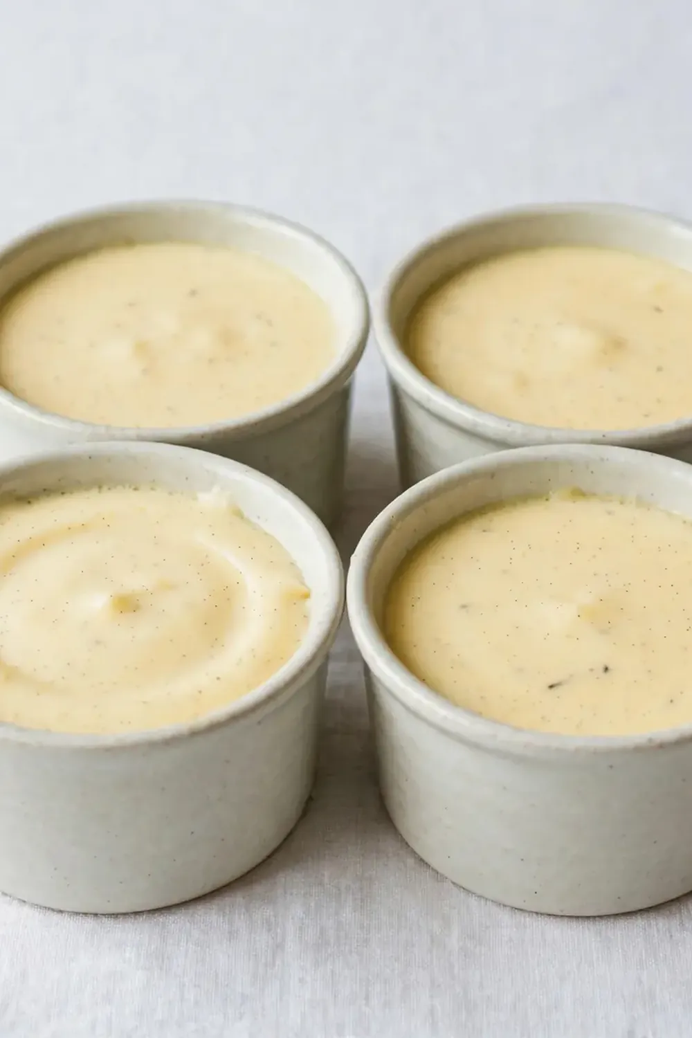 Vanilla Custard Pots (Using Alcohol-Free Vanilla)