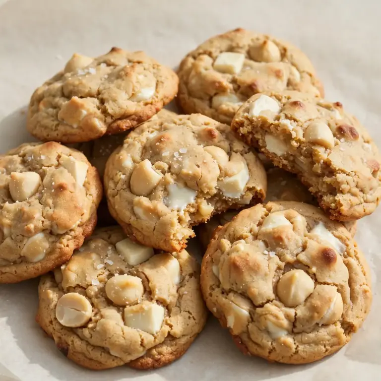 Quick Weeknight White Chocolate Macadamia Nut Cookies
