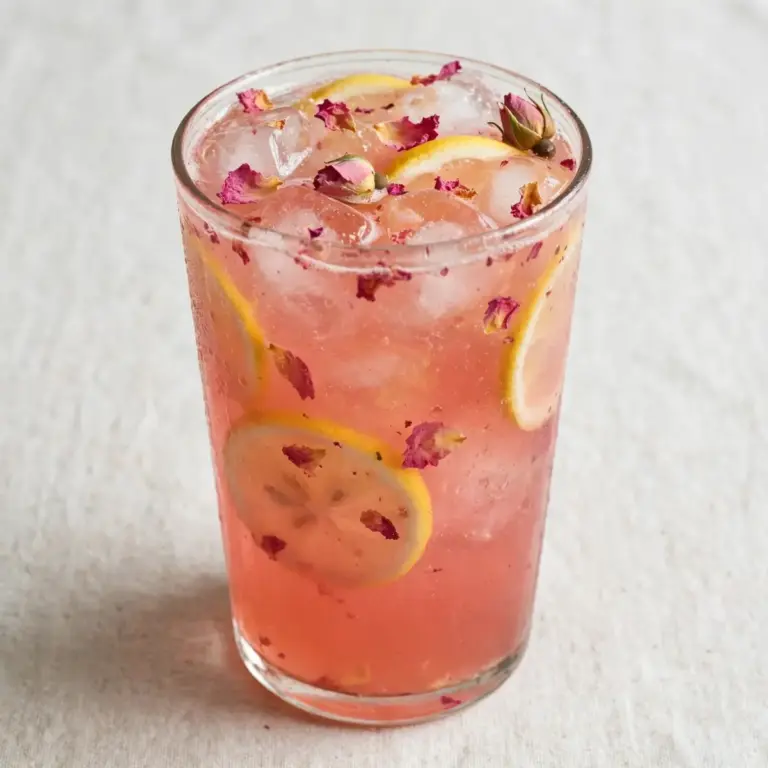 Rose Lemonade Mocktail