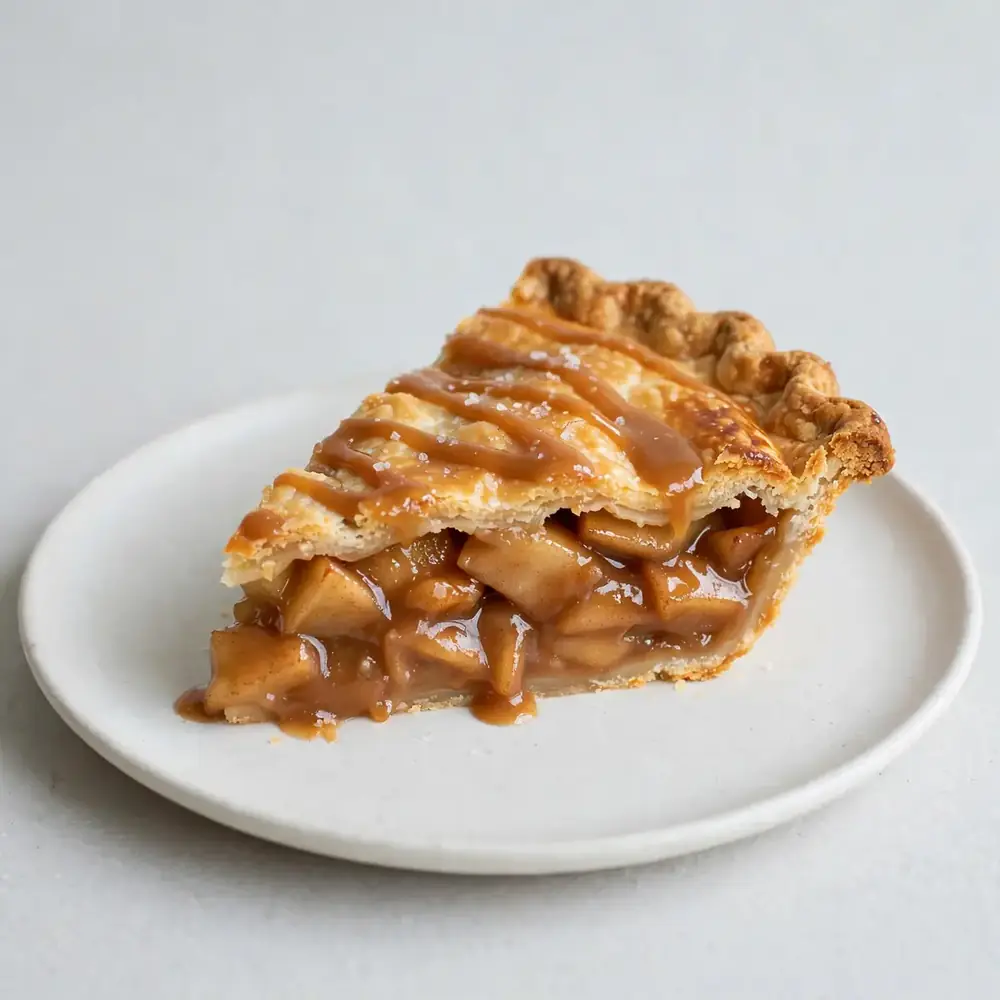 Salted Caramel Apple Pie