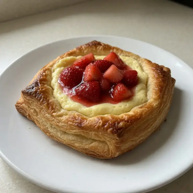 Strawberry Cheesecake Danish For A Sweet Brunch Treat