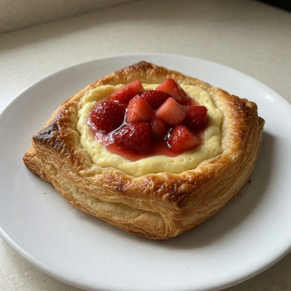 Strawberry Cheesecake Danish For A Sweet Brunch Treat