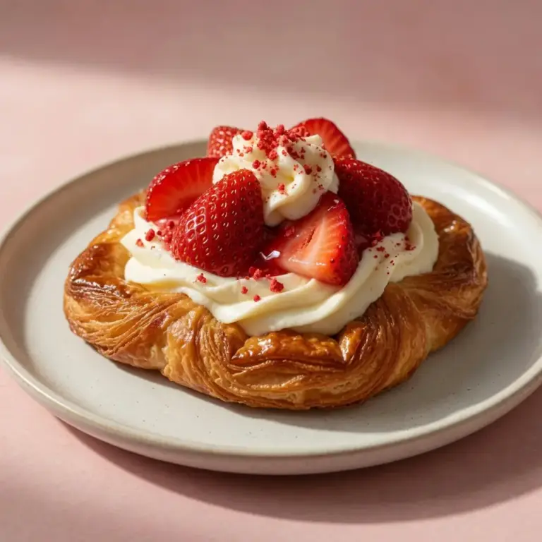 Strawberry Cheesecake Danish For A Sweet Brunch Treat