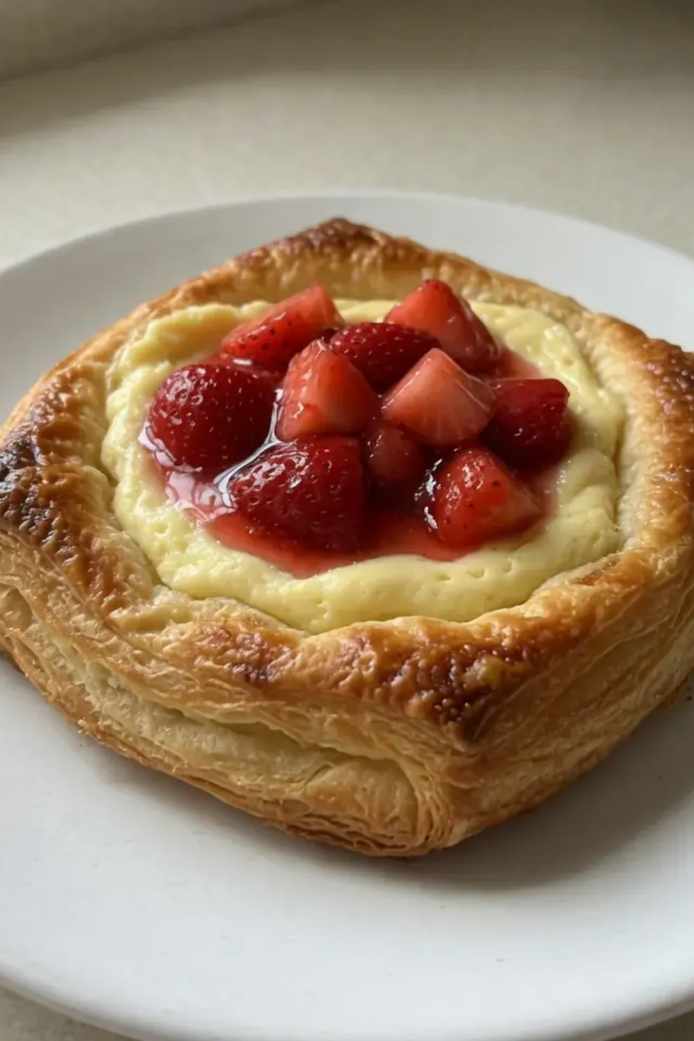 Strawberry Cheesecake Danish for a Sweet Brunch Treat