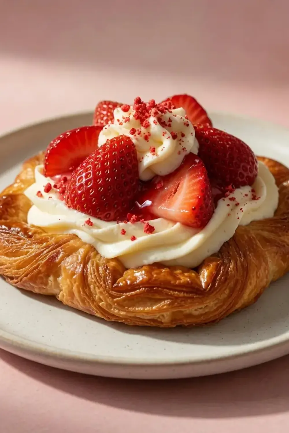 Strawberry Cheesecake Danish for a Sweet Brunch Treat