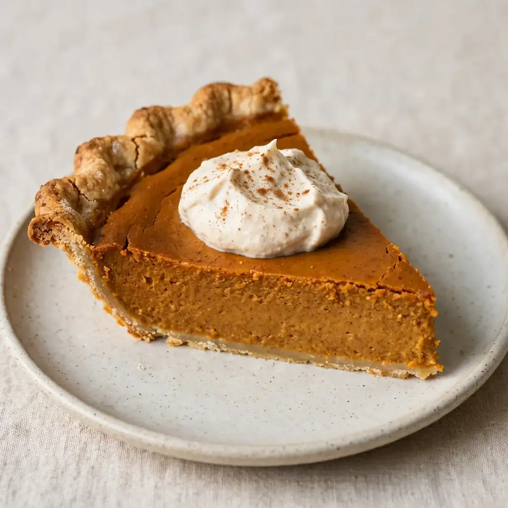 Vegan Pumpkin Pie