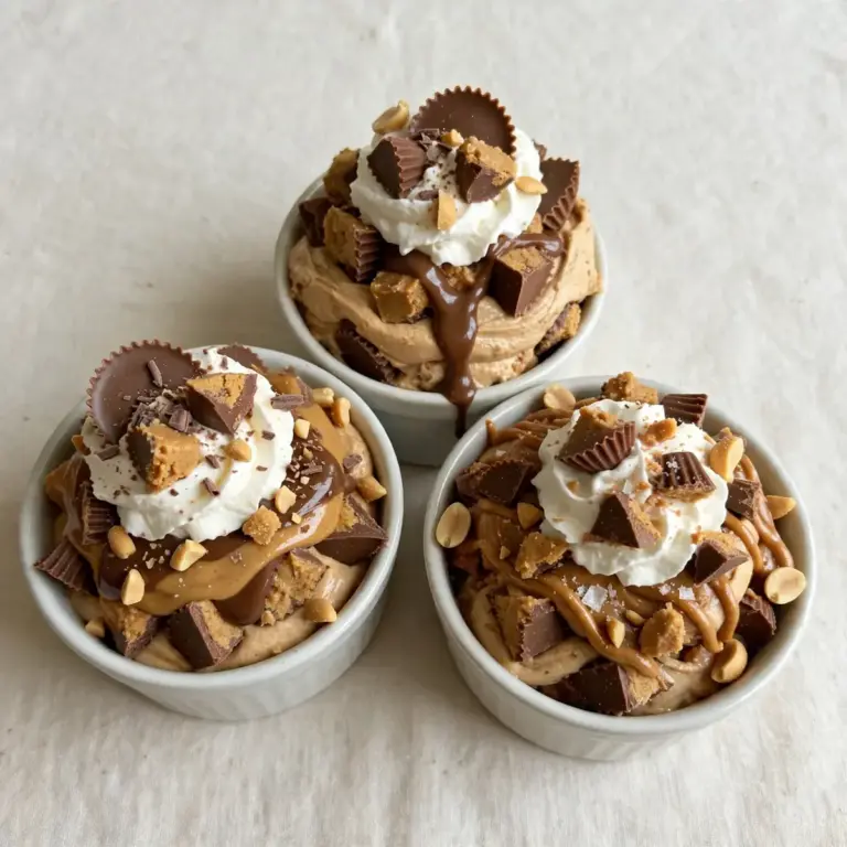 Weeknight Peanut Butter Cup Dessert Bowls Ready in Minutes