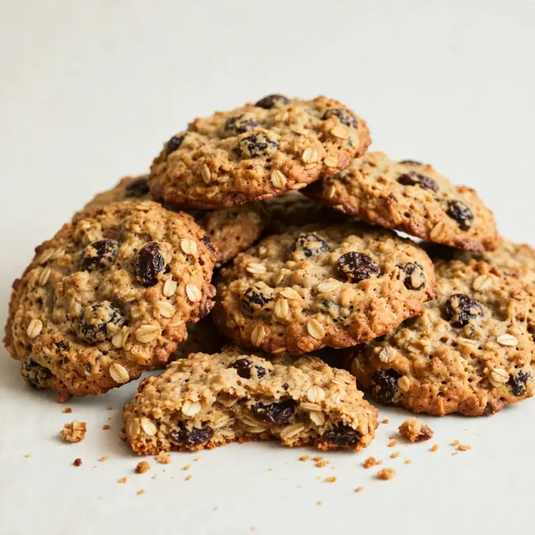 Weeknight Shortcut Oatmeal Raisin Cookies